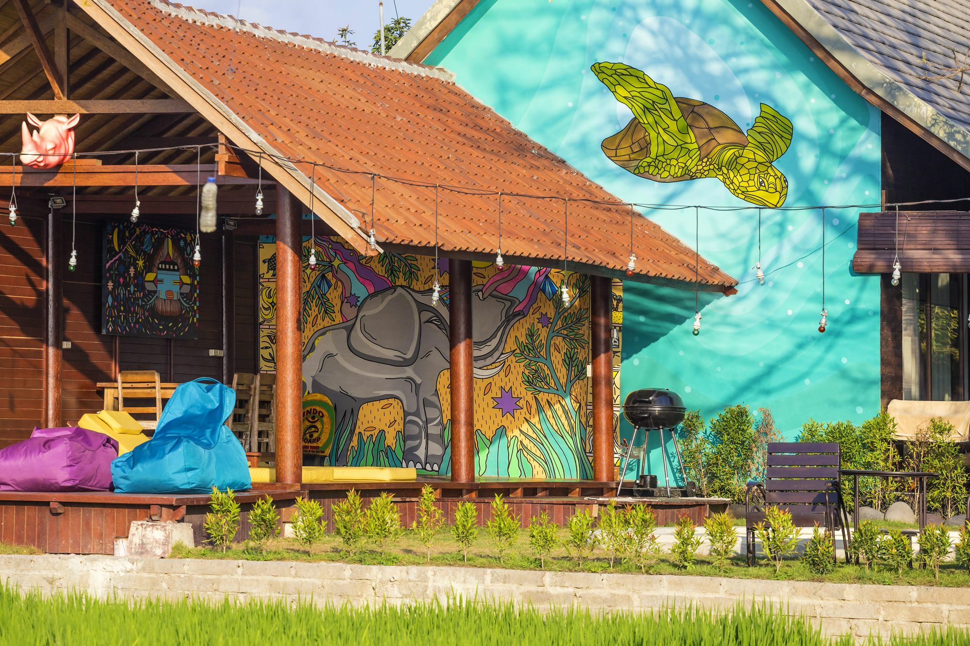 Big Brother Surf Inn Canggu Dış mekan fotoğraf